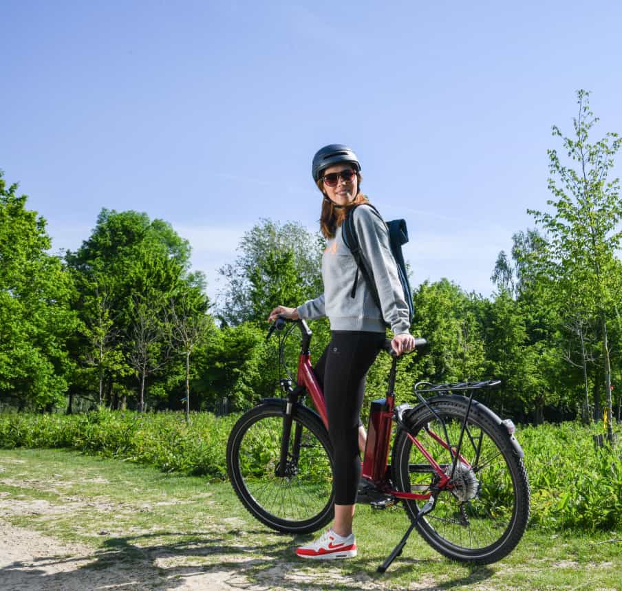 Velo electrique pliant