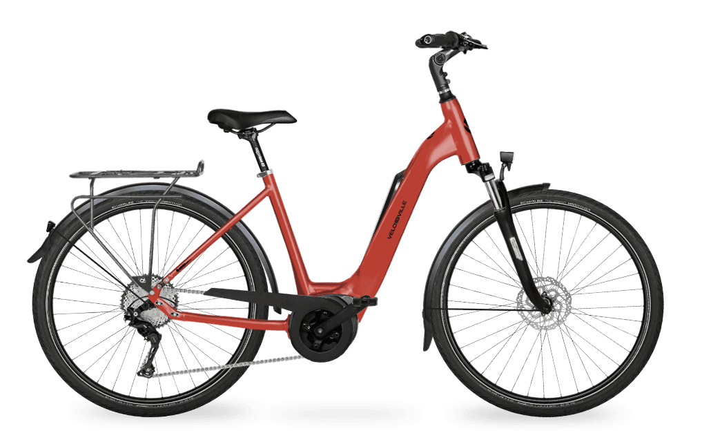 AEB 800 Classic - Scarlet Red - Cadre Wave (enjambement bas)