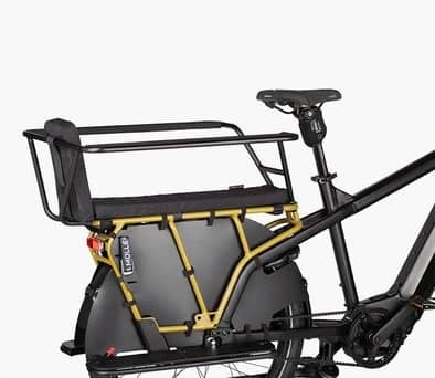 Vue du porte-bagages arrière du Multicharger3