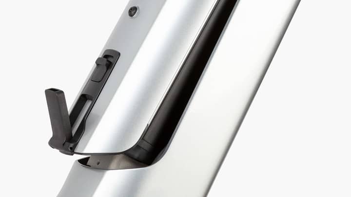 Batterie intégrée dans le cadre du Riese & Müller Charger 5 Mixte Touring