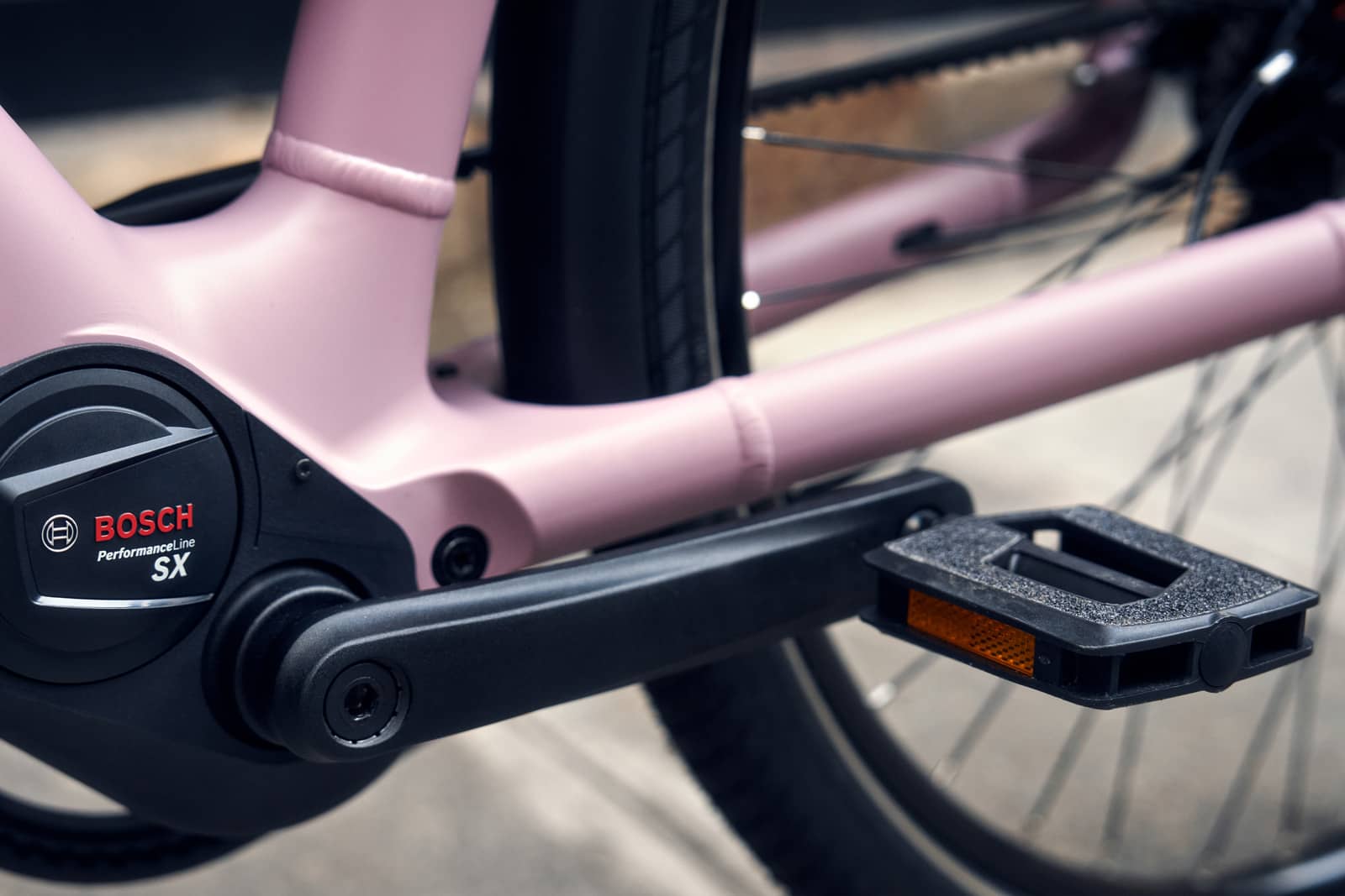 Moteur Bosch Performance Line SX intégré au pédalier du Culture