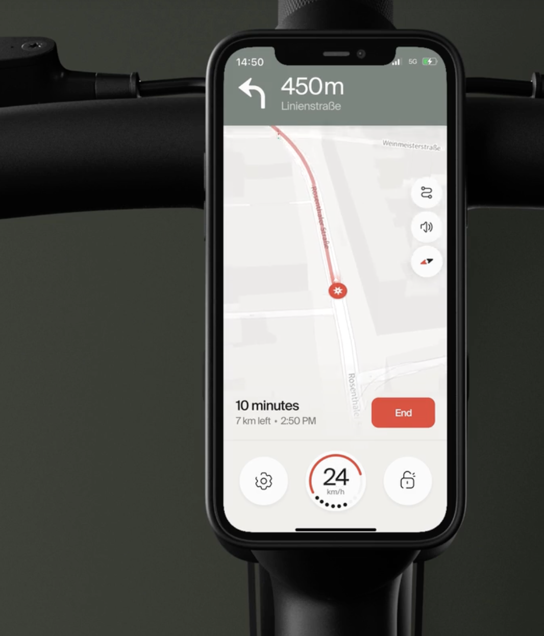 Photo d'un velo pliant Eovolt