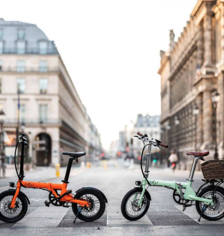 Velo electrique pliant